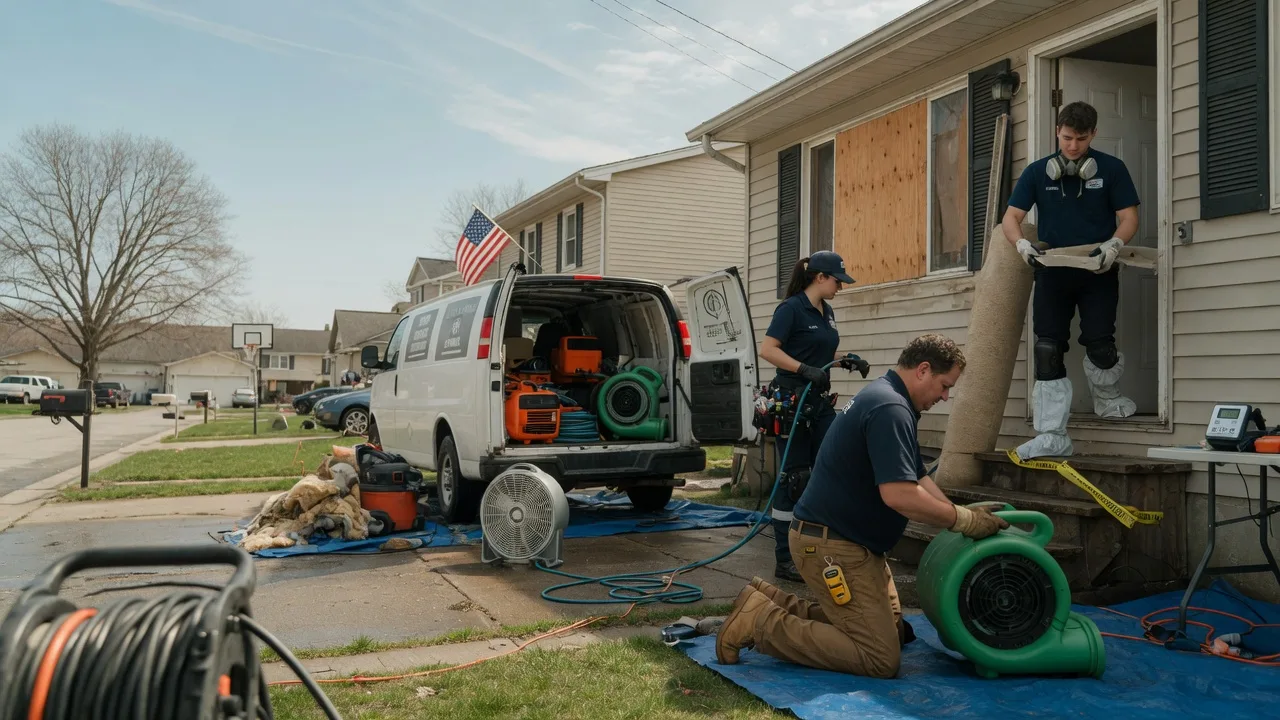 Water Damage Restoration in Summit Argo, IL near me